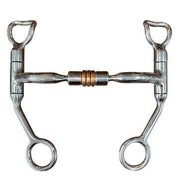 BAR H EQUINE 5 In Curb Bit Stainless Steel |Horse Bits | Bit for horse